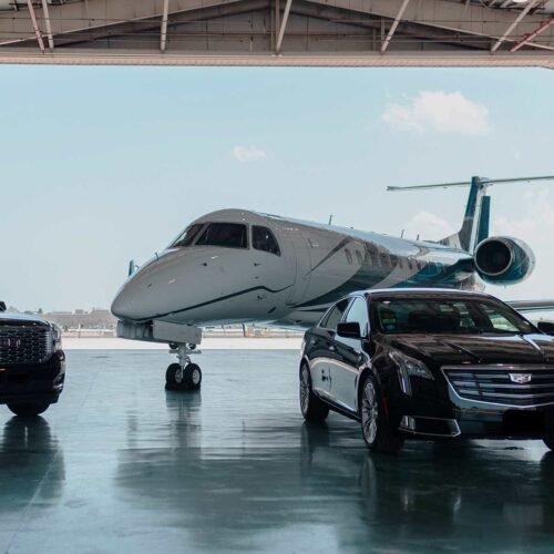 airport transfers luxury black car